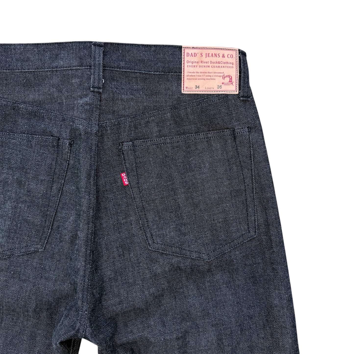 Black denim 1944 W.W.2 Model B44xx Denim Jeans (yarn-dyed)
