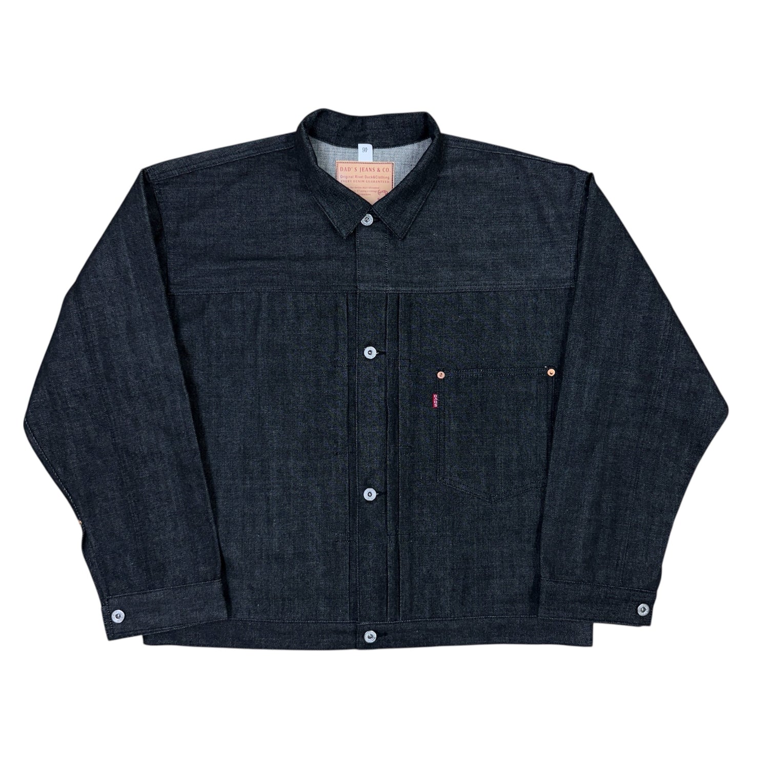 Black denim 1944 W.W.2 Model B404xx Denim Jacket