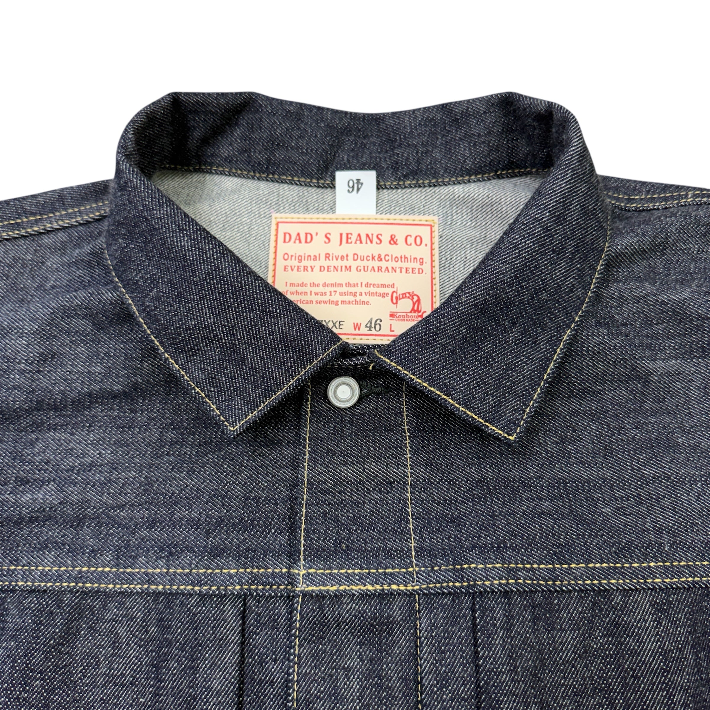 1927 Model Denim Jacket – GINYA KOUBOU / DAD'S JEANS