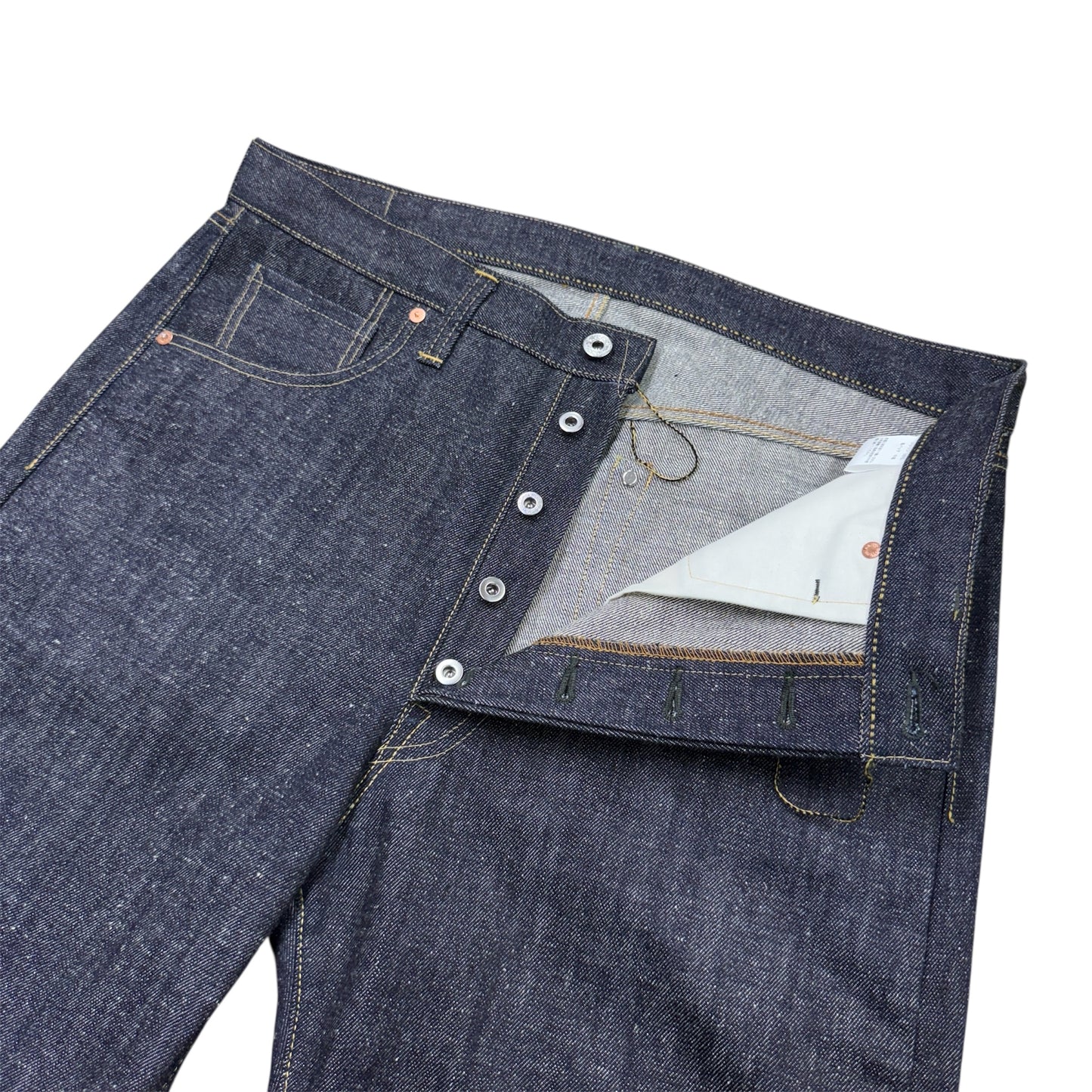 1942 W.W.2 Neppy Fabric Regulation Model S42XX Denim Jeans