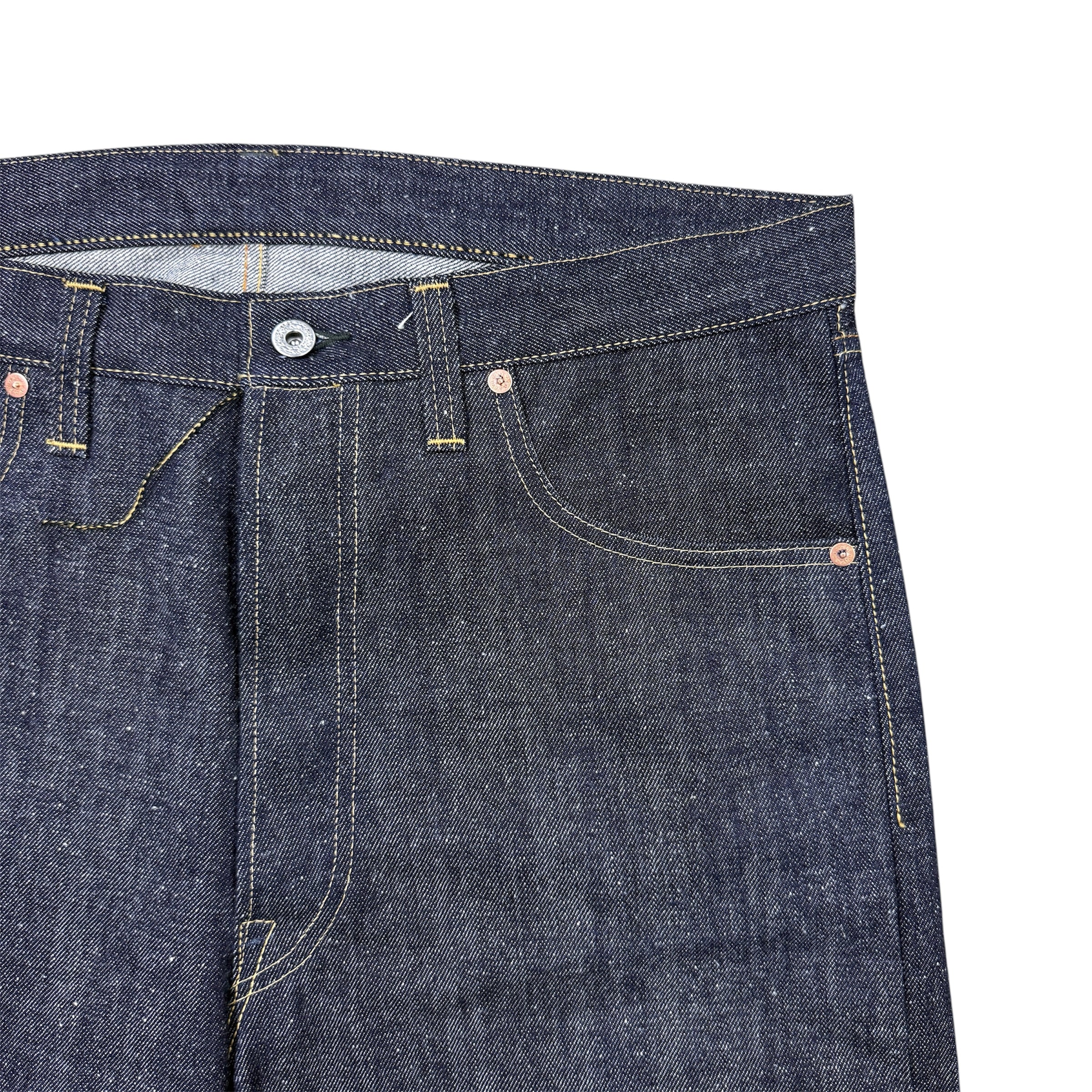 1942 W.W.2 Neppy Fabric Regulation Model S42XX Denim Jeans – 銀屋