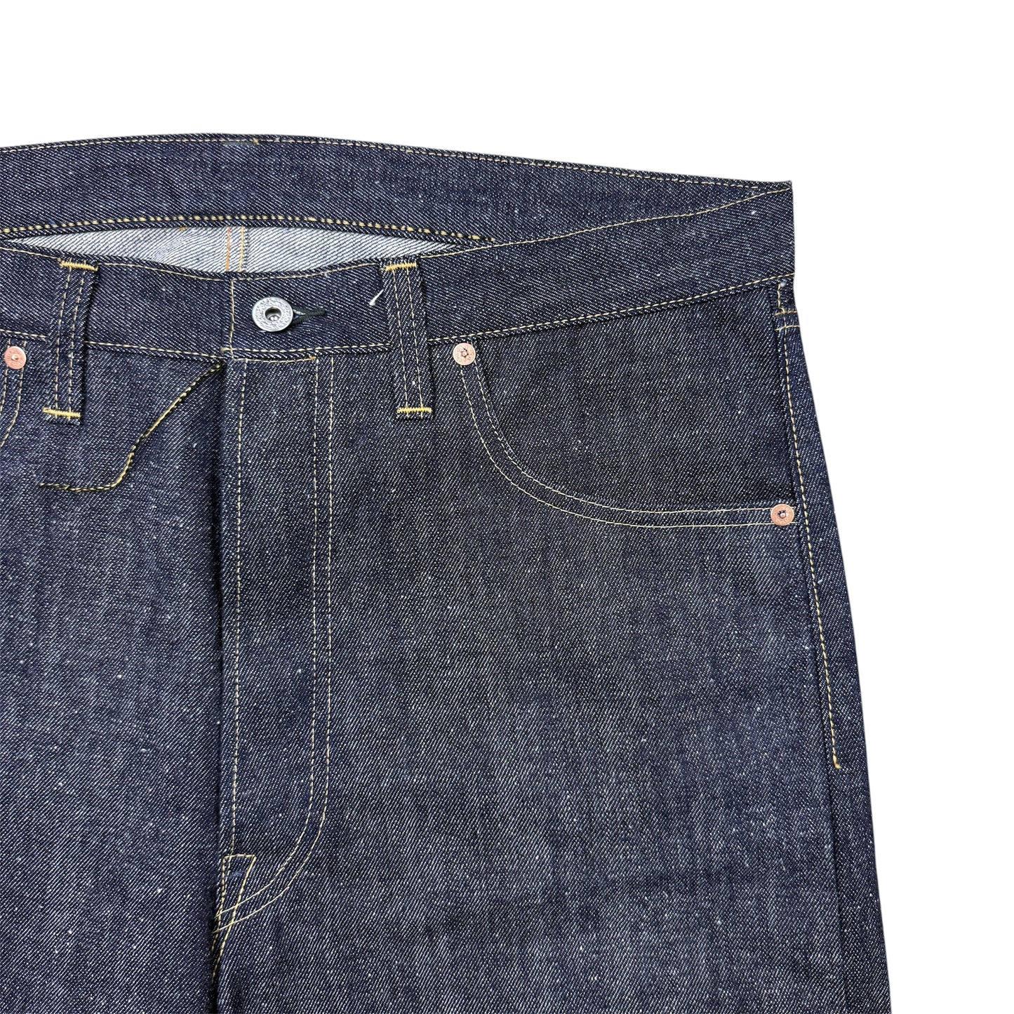 1942 W.W.2 Neppy Fabric Regulation Model S42XX Denim Jeans