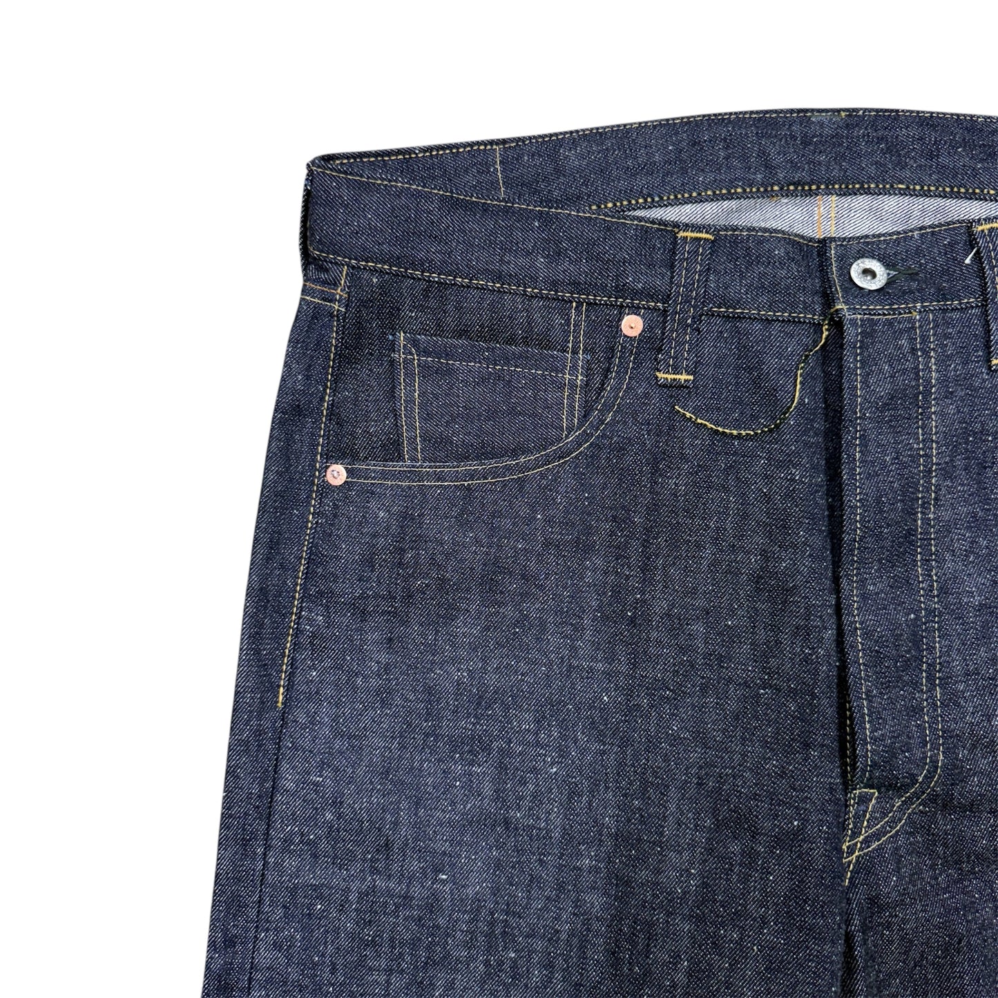 1942 W.W.2 Neppy Fabric Regulation Model S42XX Denim Jeans