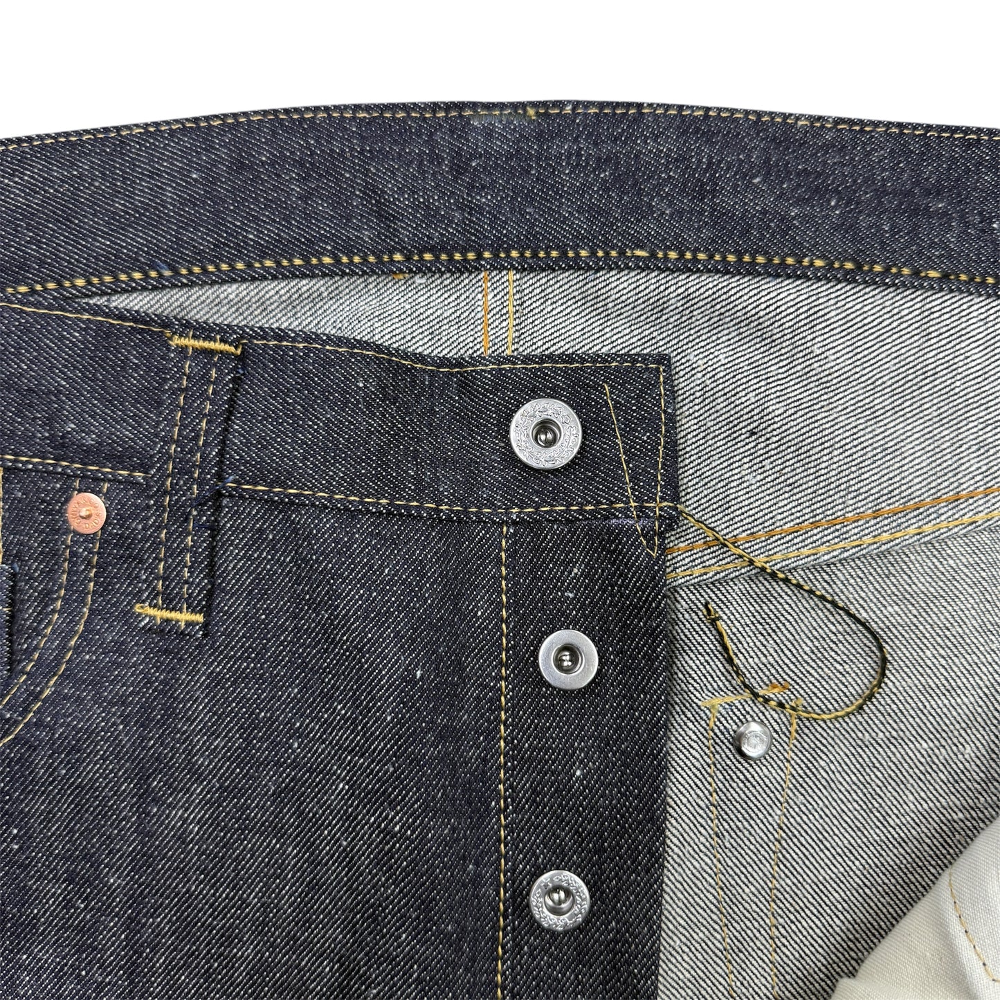 1942 W.W.2 Neppy Fabric Regulation Model S42XX Denim Jeans