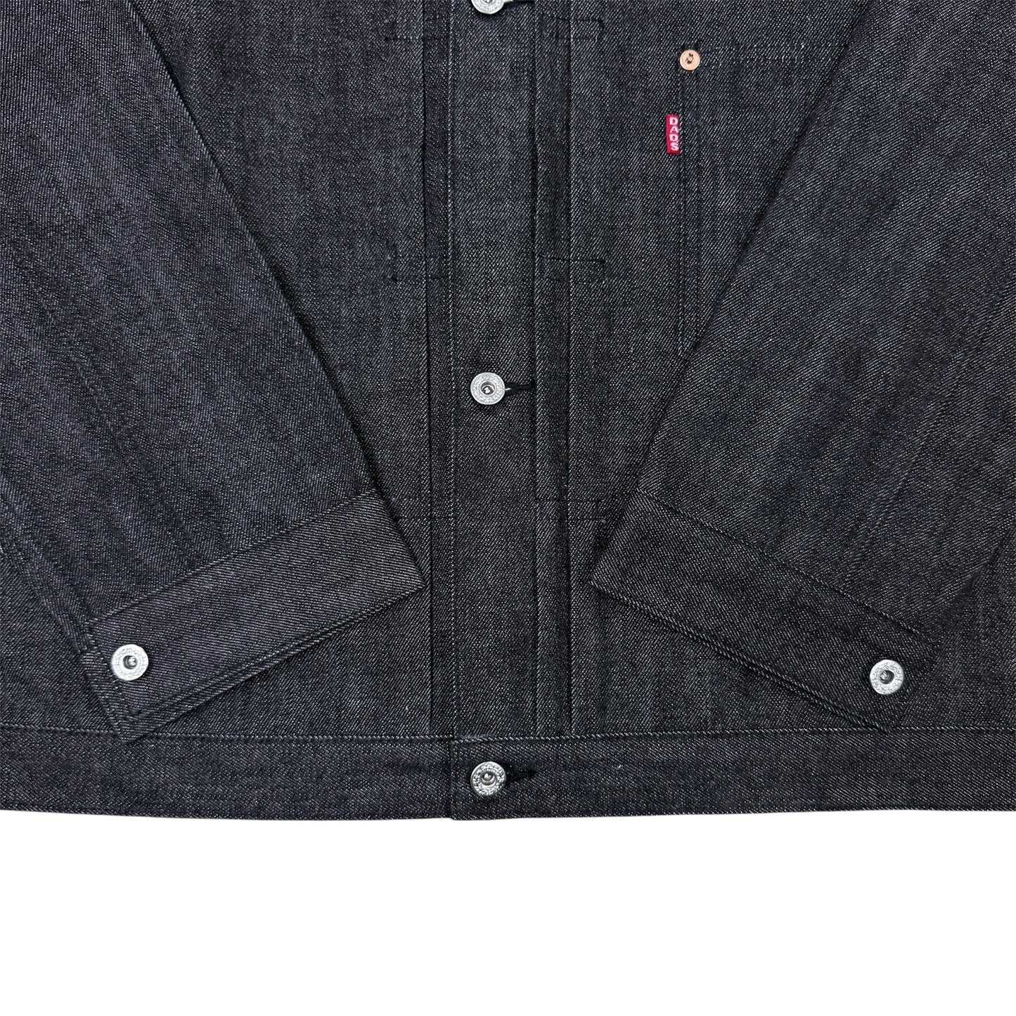 Black denim 1944 W.W.2 Model  B404xx  Denim Jacket（yarn-dyed）