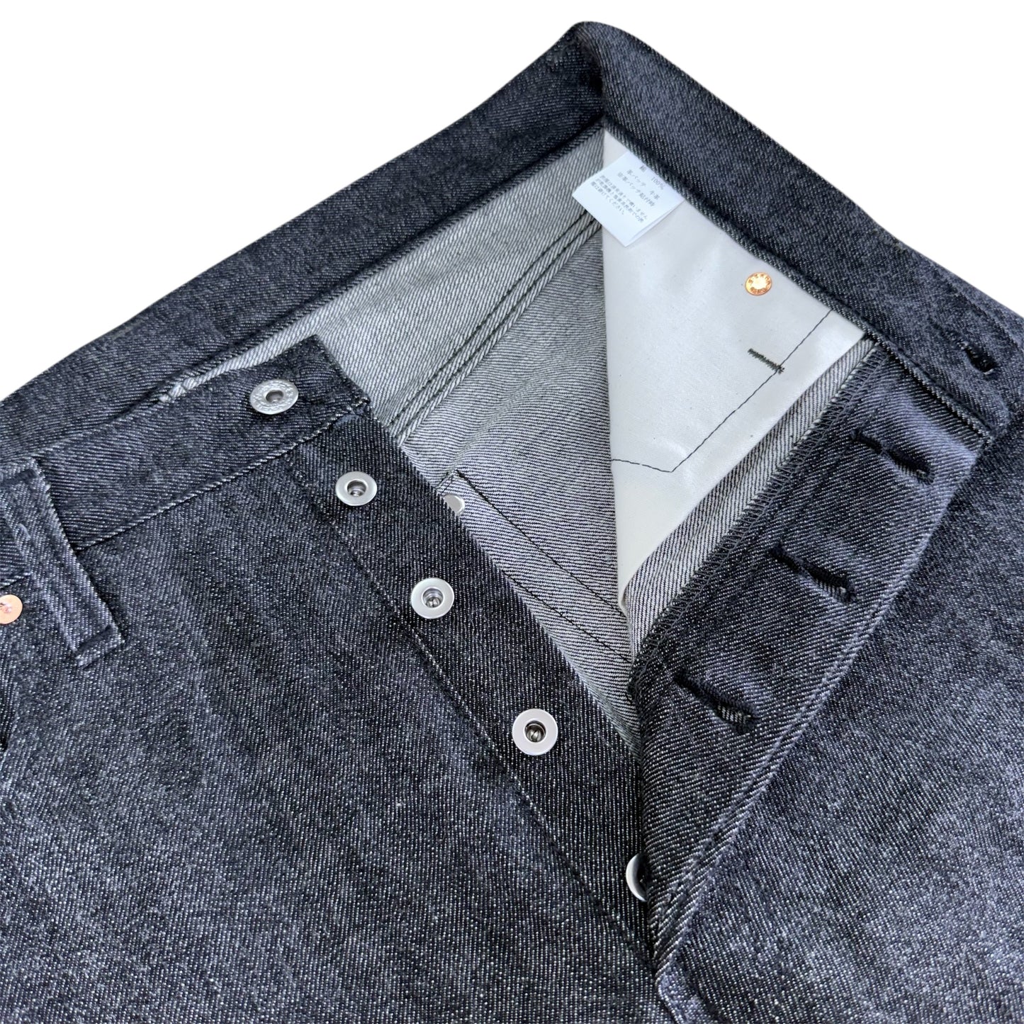 Black denim 1944 W.W.2 Model B44xx Denim Jeans （yarn-dyed）