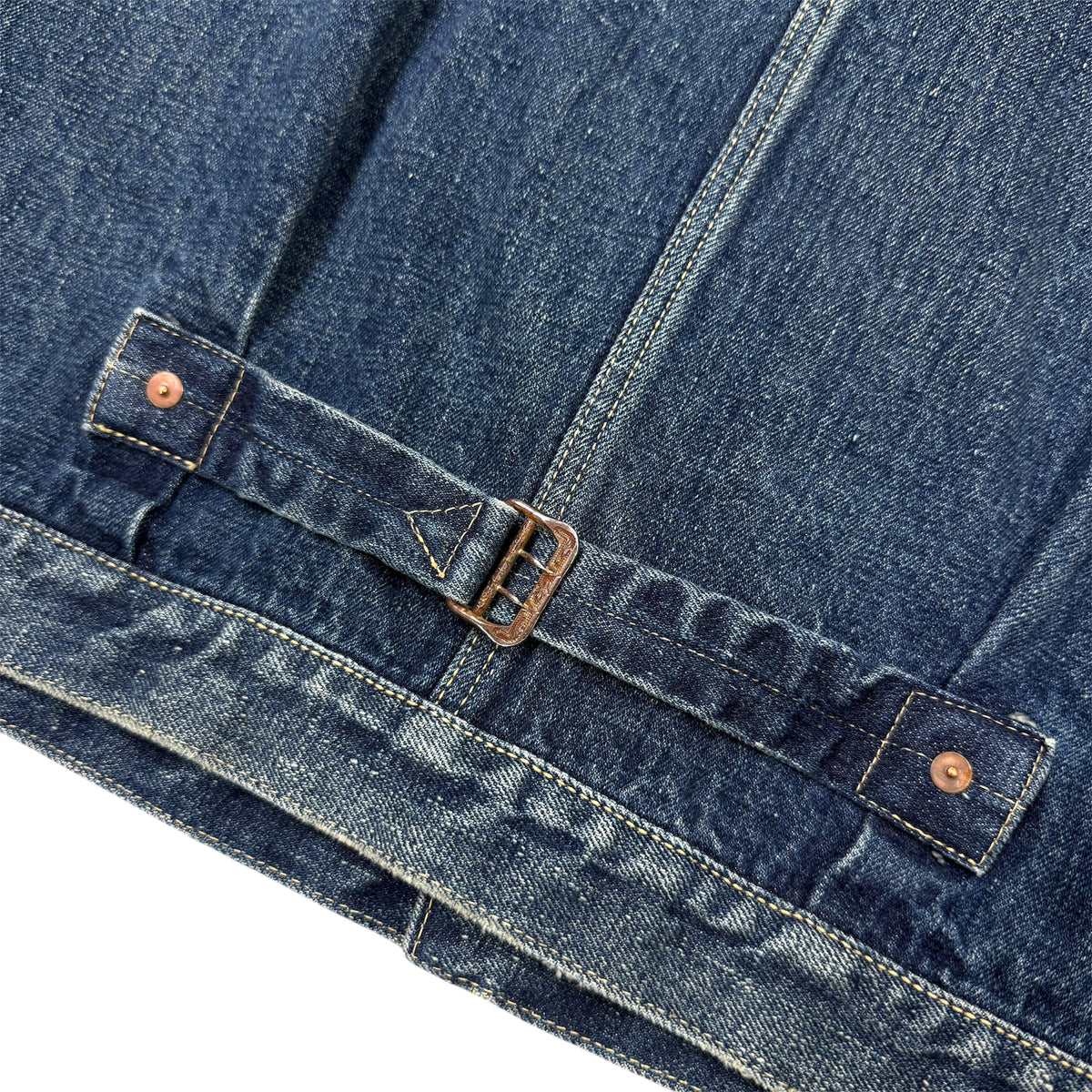 WWⅡ  Vintage Washed Denim Jacket