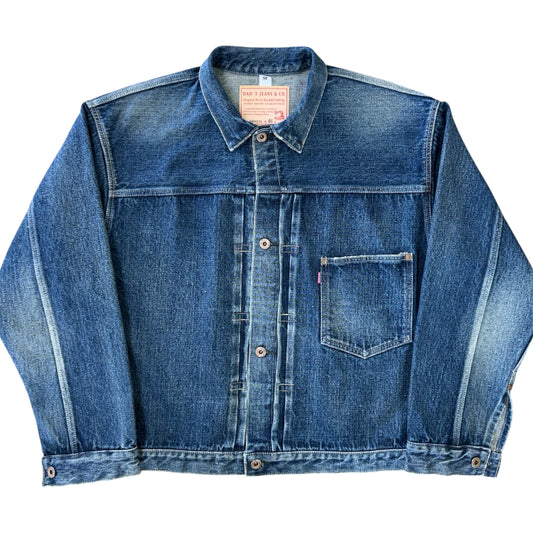 WWⅡ  Vintage Washed Denim Jacket
