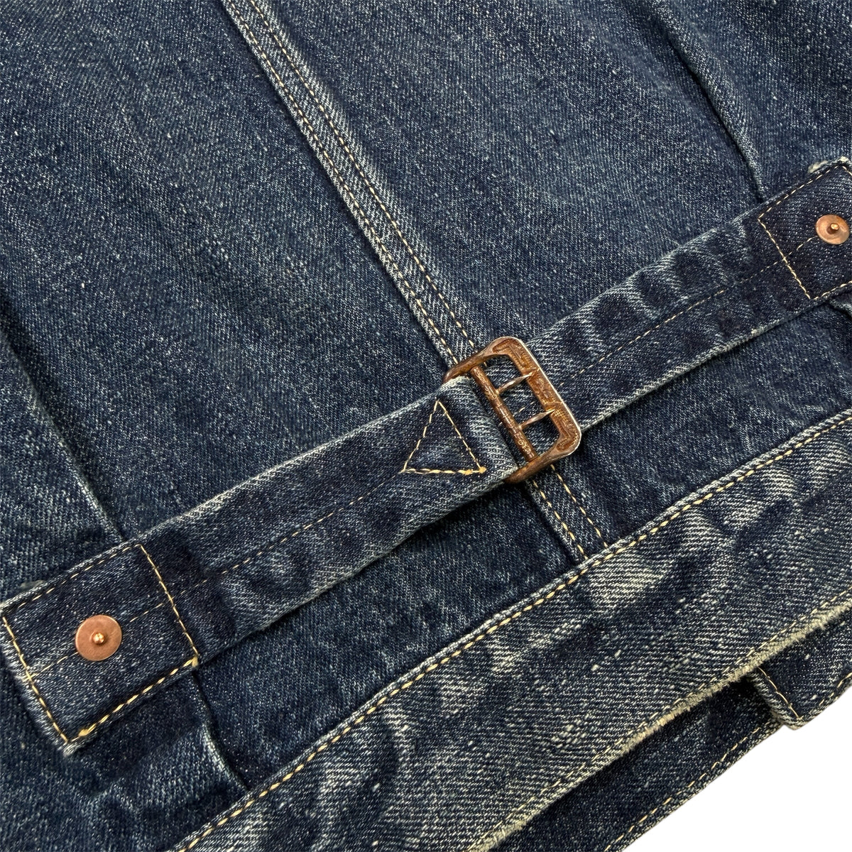 WWⅡ  Vintage Washed Denim Jacket